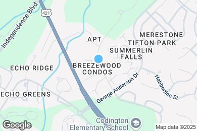 Map image of the property - 4140 Breezewood Dr