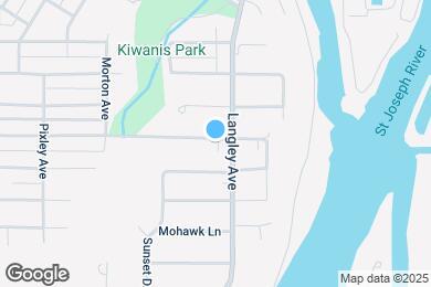 Map image of the property - 1336 Wolcott Ave