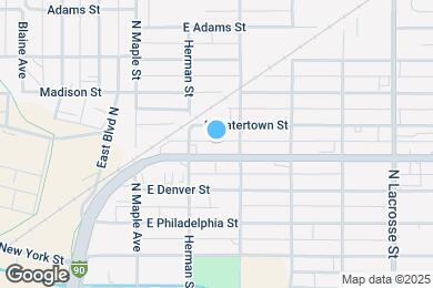 Map image of the property - 210 E North St