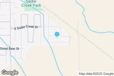 Map image of the property - 1351 E Old Mesquite St