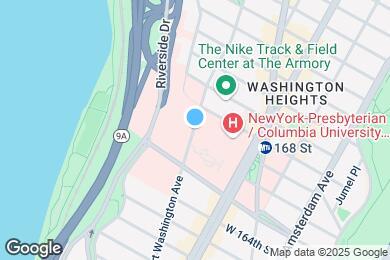 Map image of the property - 280 Fort Washington Ave