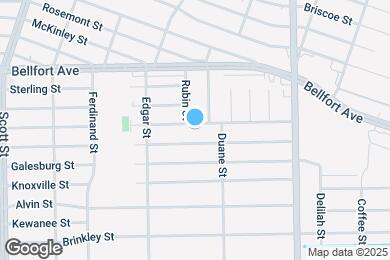 Map image of the property - 4506 Aledo St