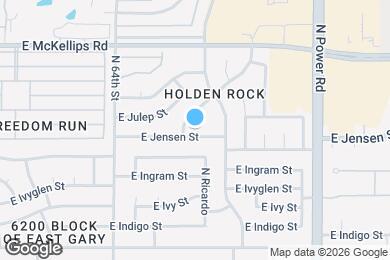 Map image of the property - 6526 E Jensen St