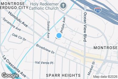 Map image of the property - 3820 Orangedale Ave