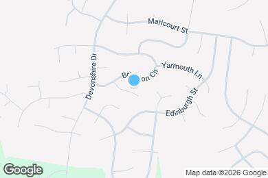 Map image of the property - 1509 Sudbury Ct