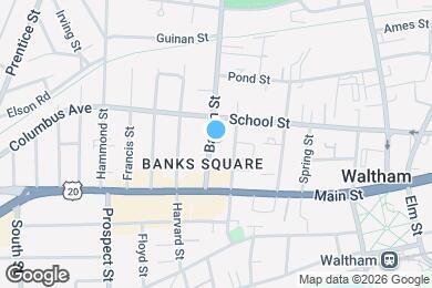 Map image of the property - 39 Bacon St