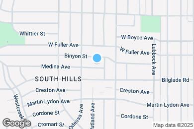 Map image of the property - 3108 Medina Ave