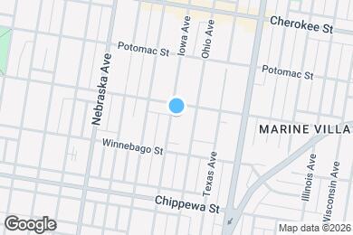 Map image of the property - 3614 Iowa Ave