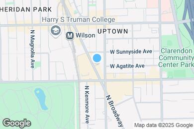 Map image of the property - 4437 N Broadway