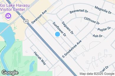 Map image of the property - 256 Lake Havasu Ave S