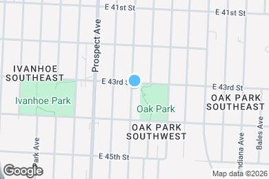 Map image of the property - 4309 Chestnut Ave