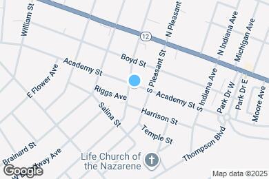 Map image of the property - 1006 Academy St