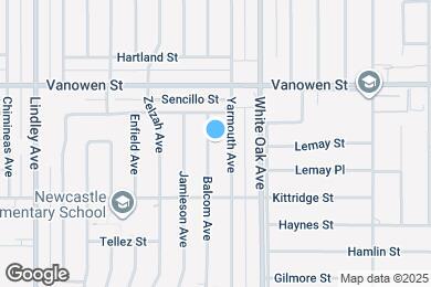 Map image of the property - 6660 Balcom Ave