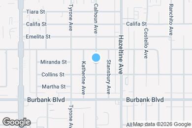 Map image of the property - 5744 Calhoun Ave