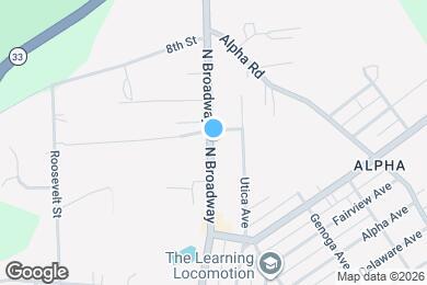Map image of the property - 253 N Broadway