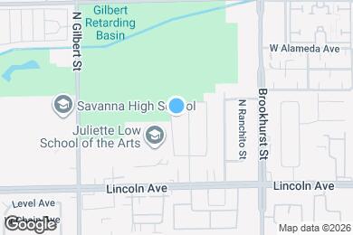 Map image of the property - 302 N Ventura St