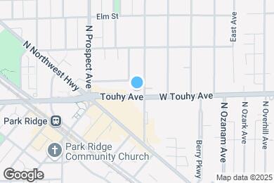 Map image of the property - 304 W Touhy Ave