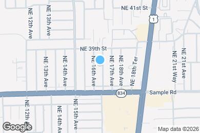 Map image of the property - 3761 NE 16th Ter