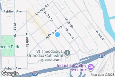 Map image of the property - 2451 Thurman Ave