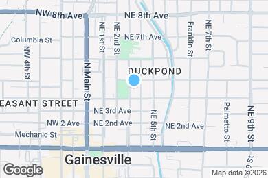 Map image of the property - 421 NE 3rd St