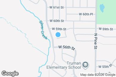 Map image of the property - 2635 W 58th St