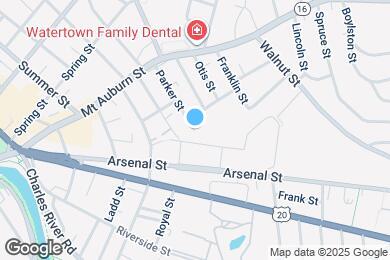 Map image of the property - 69 Parker St
