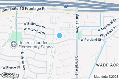 Map image of the property - 16417 W Latham St