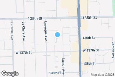 Map image of the property - 13615 Lamon Ave