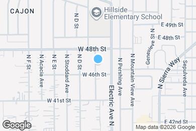 Map image of the property - 4667 N Mayfield Ave