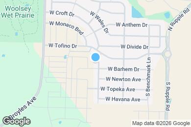 Map image of the property - 109 S Geranium Ln