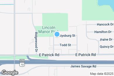 Map image of the property - 3804 Gettysburg St