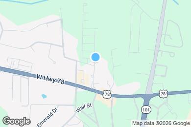 Map image of the property - 303 Hynes Dr