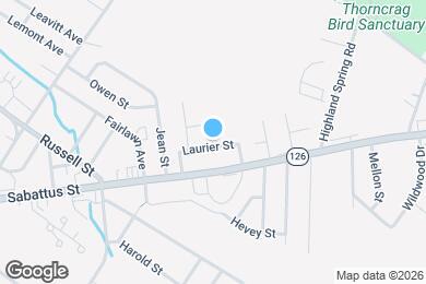 Map image of the property - 48 Laurier St