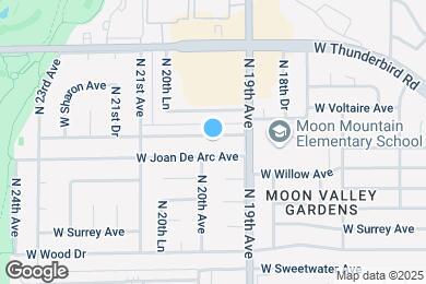 Map image of the property - 1925 W Eugie Ave
