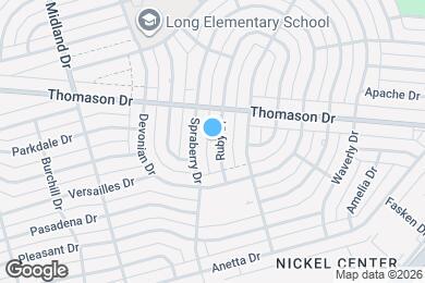 Map image of the property - 710 Ruby Dr