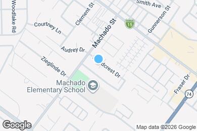 Map image of the property - 662 Woodcrest Dr