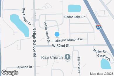 Map image of the property - 5232 Lake Manor Dr