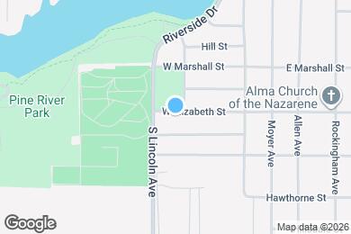 Map image of the property - 303 W Elizabeth St