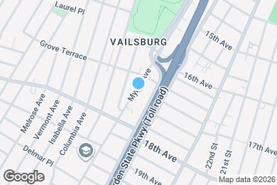 Map image of the property - 378 Myrtle Ave