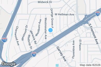 Map image of the property - 2237 Orange Grove Ave