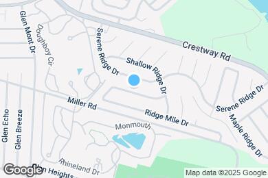 Map image of the property - 8743 Ridge Moon Dr