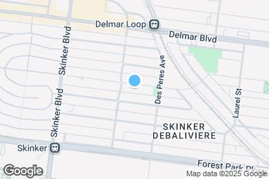 Map image of the property - 6042 Kingsbury Ave