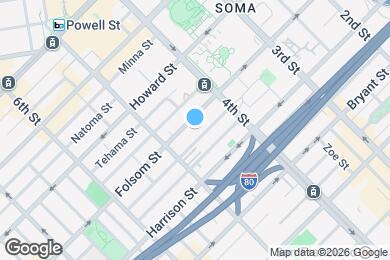 Map image of the property - 855 Folsom St