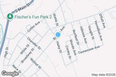 Map image of the property - 501 Bourne Ave