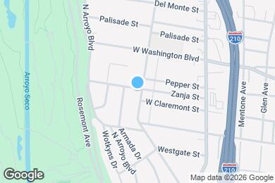 Map image of the property - 1241 Forest Ave