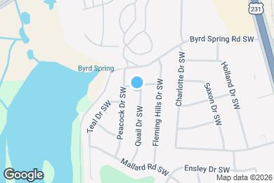 Map image of the property - 7600 Quail Dr SW