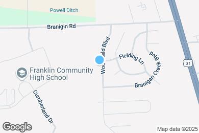 Map image of the property - 2736 Woodfield Blvd
