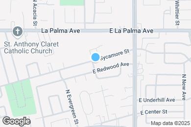 Map image of the property - 1830 E Sycamore St