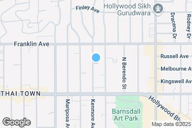 Map image of the property - 1812 N Kenmore Ave