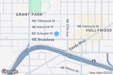 Map image of the property - 3565 NE Broadway